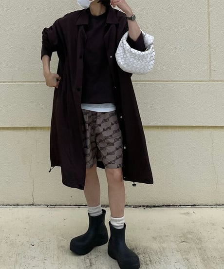 light soutien collar coat (brown)
