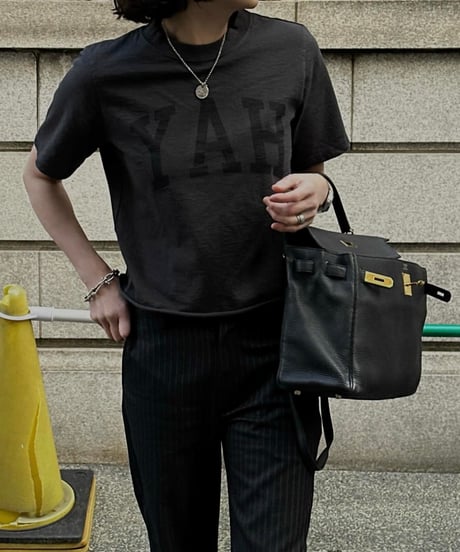 original logo t shirt black(sumikuro)