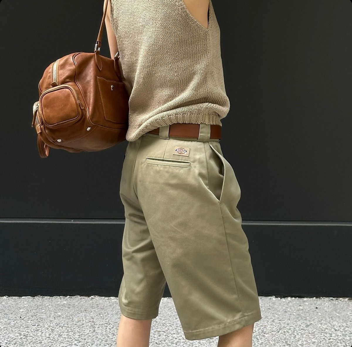 ok.soon×dickies chino half pants | ok.soon