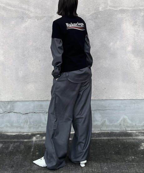 front fly shirt (gray)