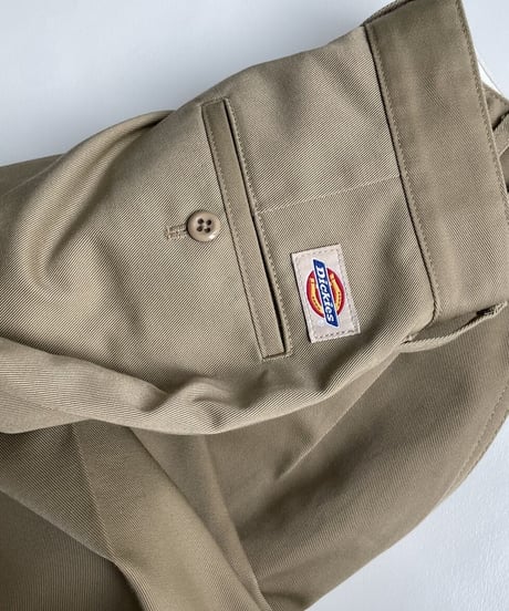 ok.soon×dickies  2tuck tapered chino pants