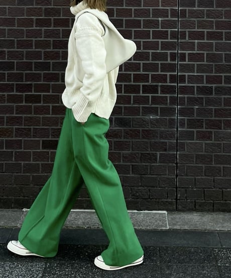 ワイドスラックスgreen