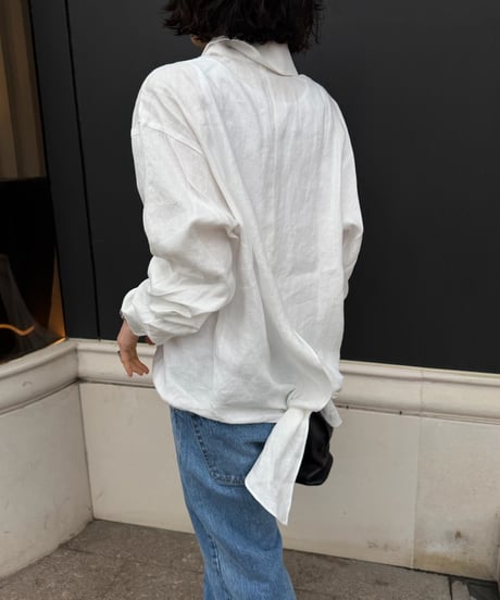 linen shirt white