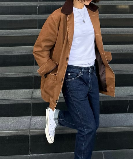 original work jacket brown