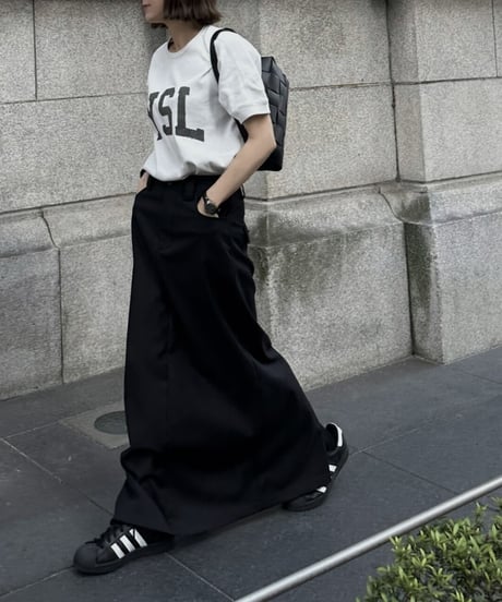 maxi skirt black