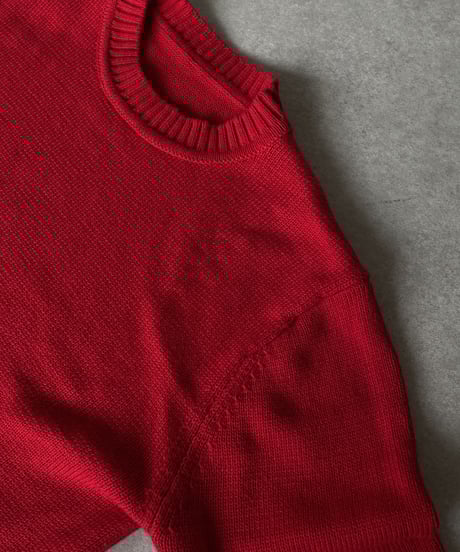 cotton sweater (red)