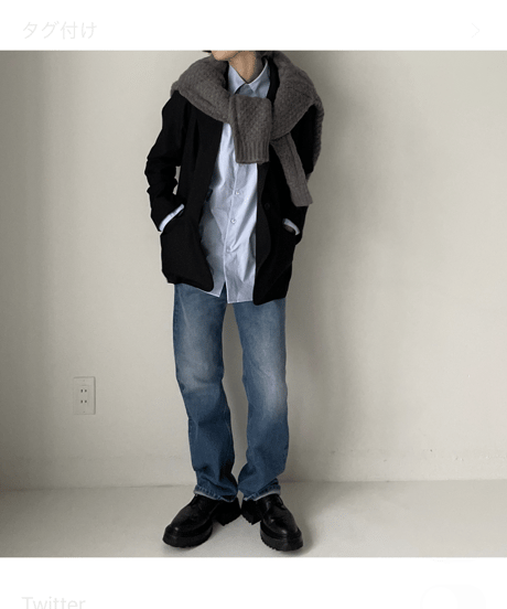 tailored jacket (black)