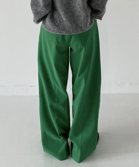 ワイドスラックスgreen
