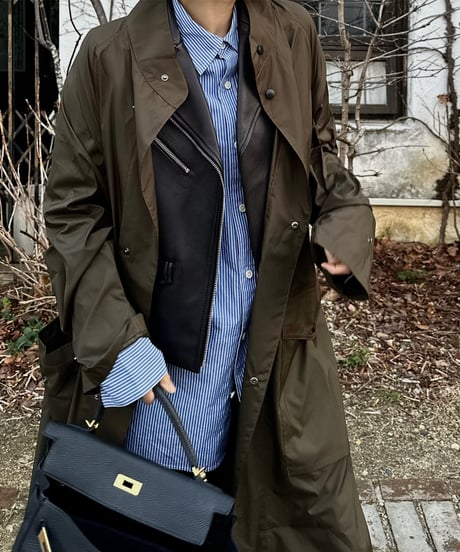 military nylon coat