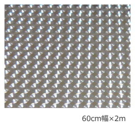 ホログラムシート  スモールレンズ  シルバー(シールタイプ)  60cm×2m