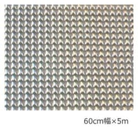 ホログラムシート   マイクロレンズ  シルバー(シールタイプ)  60cm×5m