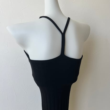 【HAKUJI】Wide rib bra tank top