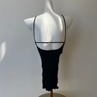 HAKUJI】Solid flare camisole /Black | WEL'L ONL