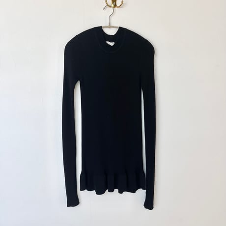 【HAKUJI】Open back sweater/背中開きニット