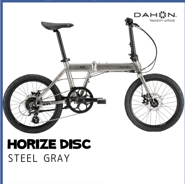 DAHON HORIZE DISC STEEL GRAY Lost Found bi