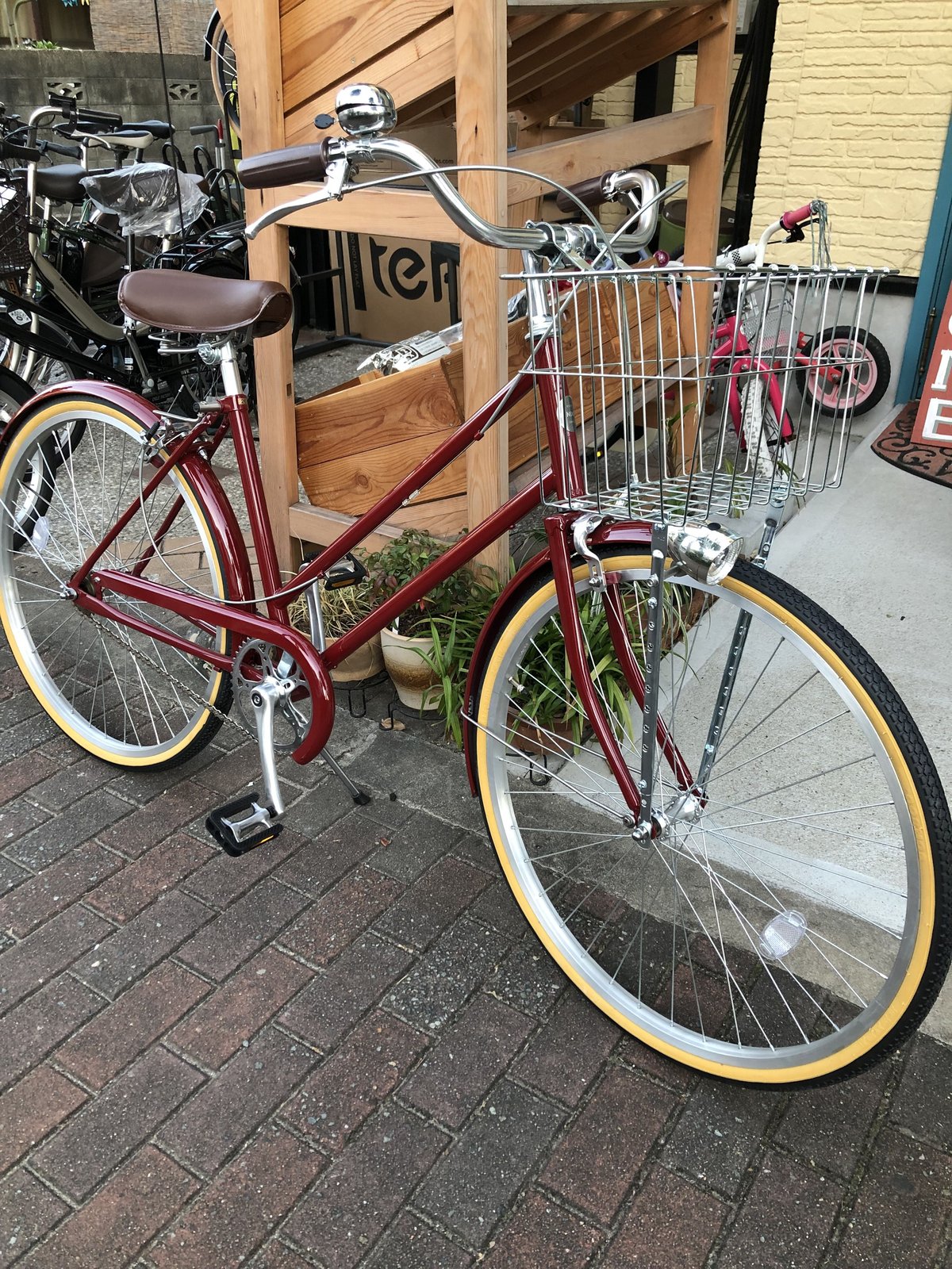 RINDOW BIKES】 PARALLEL リンドウバイクス パラレル ダークレッド |