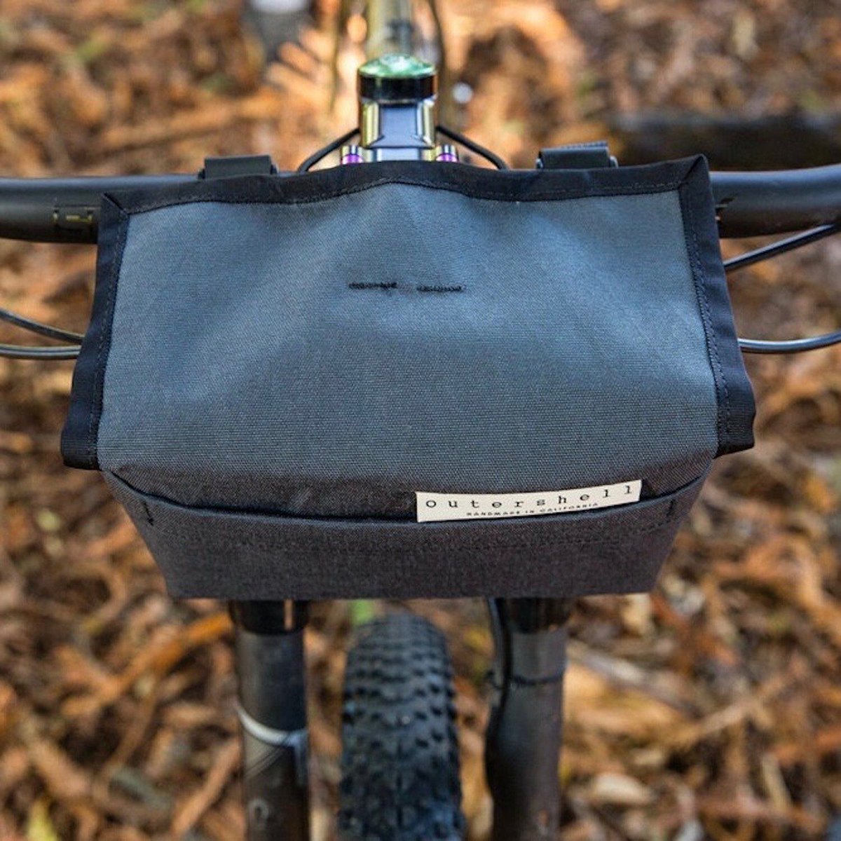 Outershell：Drawcord Handlebar Bag - Graphite X-