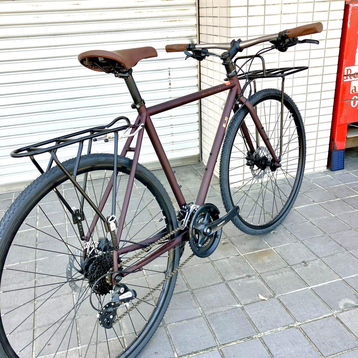引き取り限定　FUJI feather cx flat 引き取り限定】FUJI：FEATHER CX FLAT サイズ52 CARAMELWINE