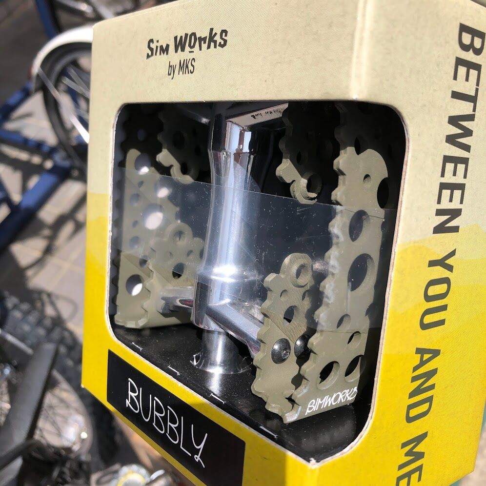 シムワースBubbly ペダルオリーブ