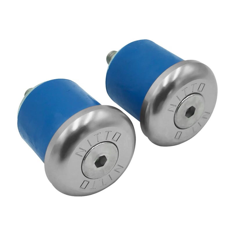 NITTO：EC-01 シルバー ハンドルバーエンドキャップ | Lost