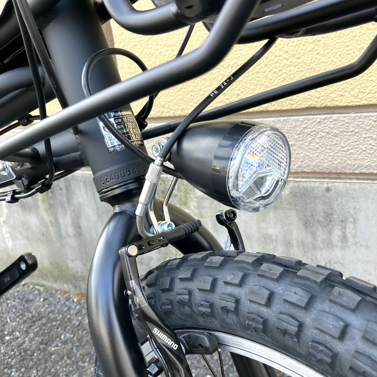 【e- Bikeカスタム】アヘッド化特注パーツ非売品カスタムハンドル e- Bikeカスタム】アヘッド化特注パーツ非売品カスタムハンドル