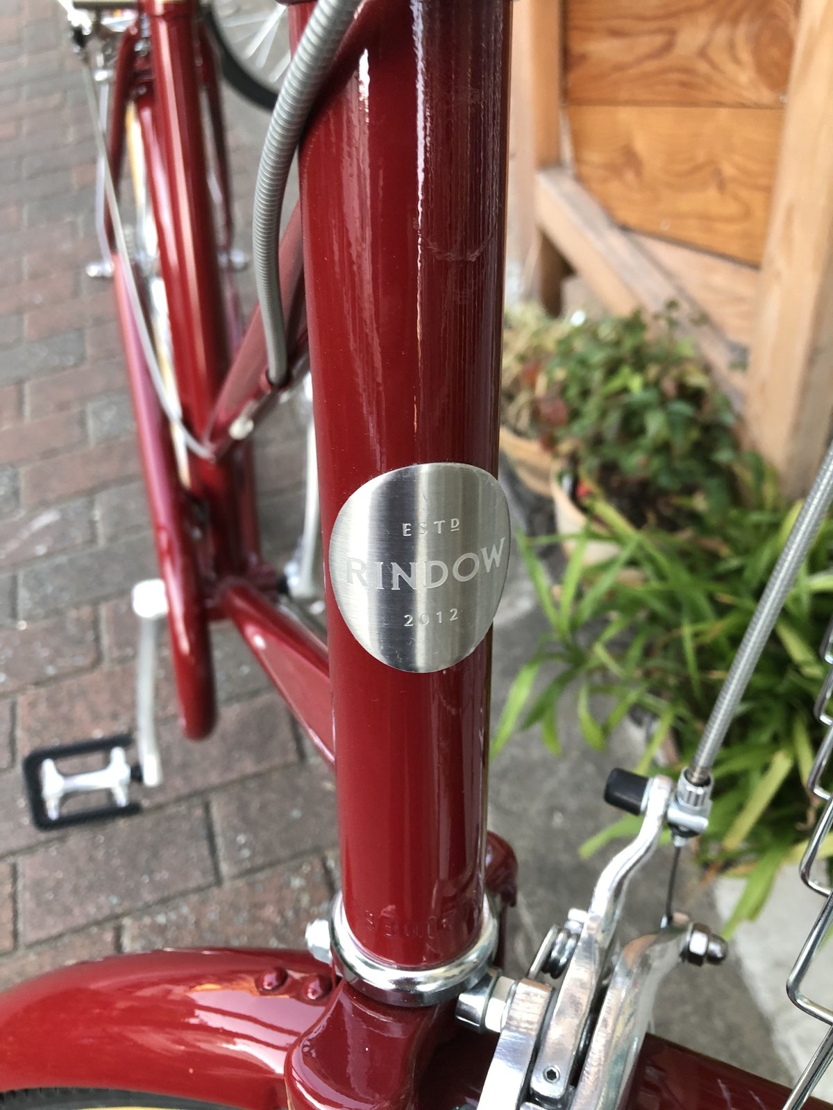 RINDOW BIKES】 PARALLEL リンドウバイクス パラレル ダークレッド |