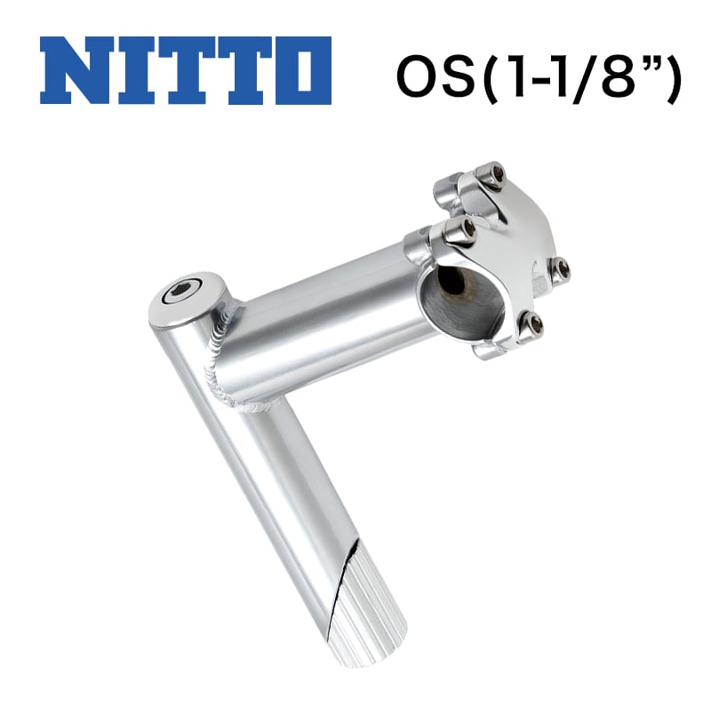 MT ステムシリーズ 5点セット NITTO：MT-53S 1 1/8インチ(OS)スレッド ダルメッキ | Lost & F