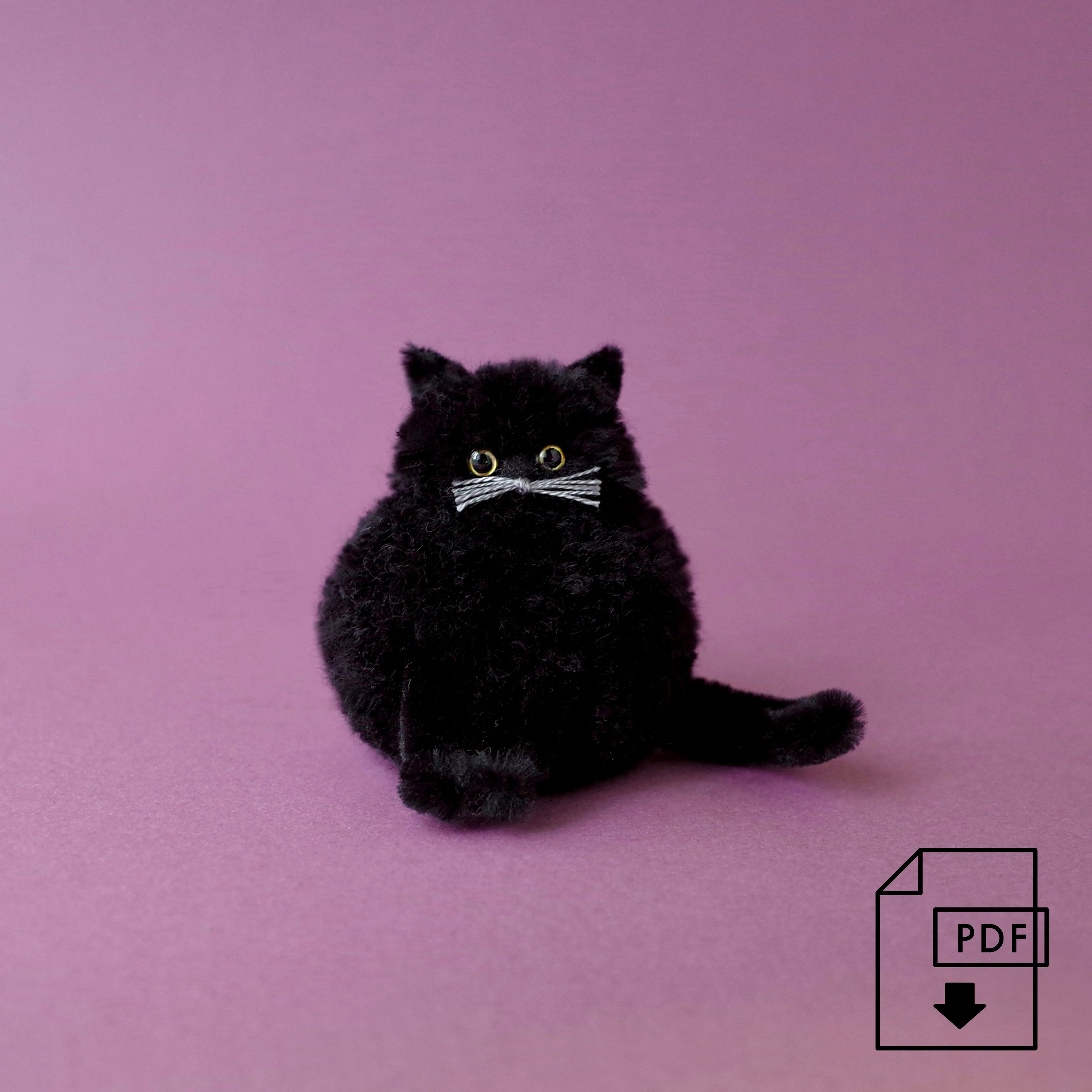 ハンドメイド ほぼ毛糸 猫 盛り^ ^ original