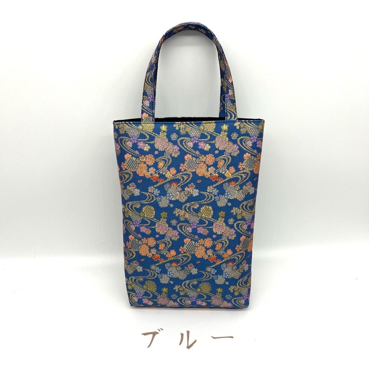 西陣織・金襴の生地で仕立てた和柄の手提げ袋 | DandK. STORE