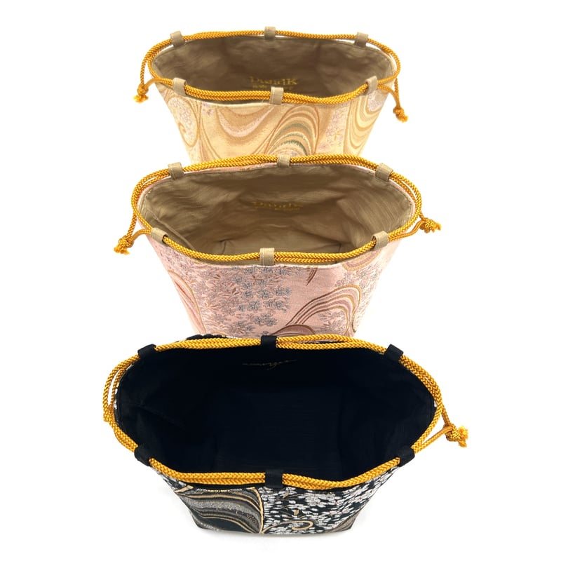 京都・西陣織の生地で仕立てた和柄のお洒落な巾着袋 | DandK. STORE