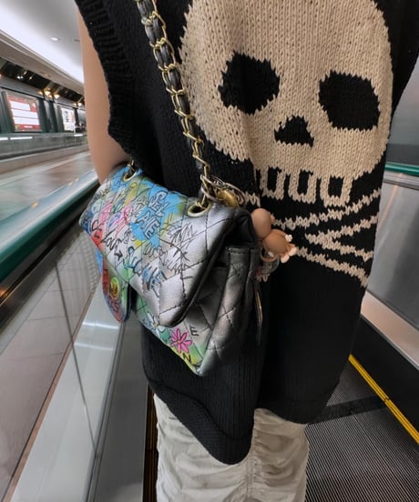リメイク古着　バッグM