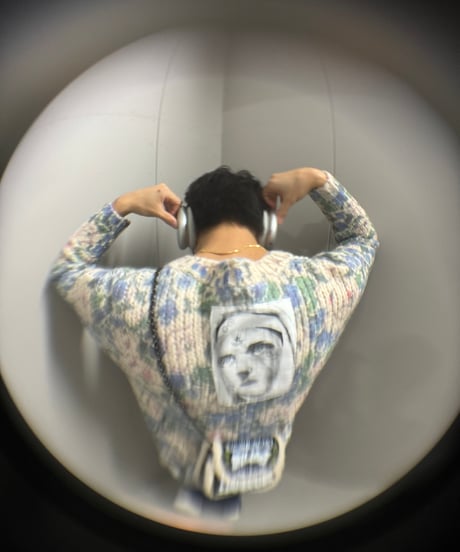 リメイク古着　ニット