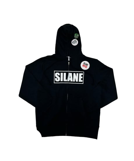 silane ジップパーカー