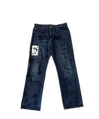 リメイク古着　デニムパンツ