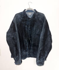 リメイク古着　デニムジャケットセットアップ