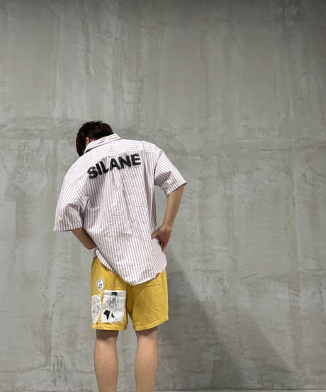 リメイク古着　ハーフパンツ