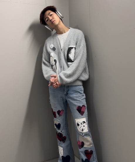 リメイク古着デニムパンツ