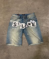 リメイク古着　デニムパンツ