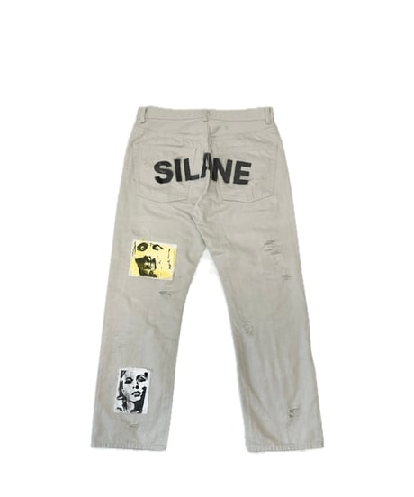 リメイク古着　デニムパンツ