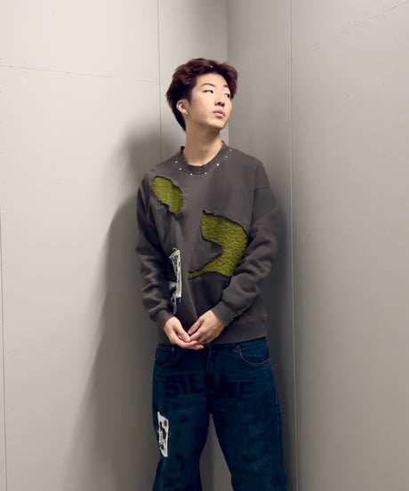 リメイク古着　デニムパンツ
