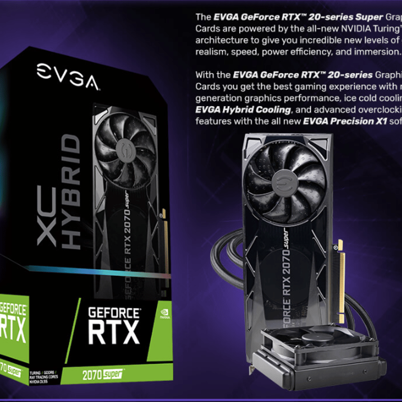 Evga geforce rtx 2070 hot sale super xc hybrid gaming