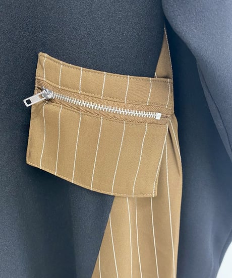 【SALE 50%OFF!!】 maev【2026年新作】4月新作 切り替えワンピース ストライプワンピース チュニック ワンピース(121-0059)