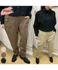 maev 12月新作 起毛サイドポケットパンツ(123-0006-627)