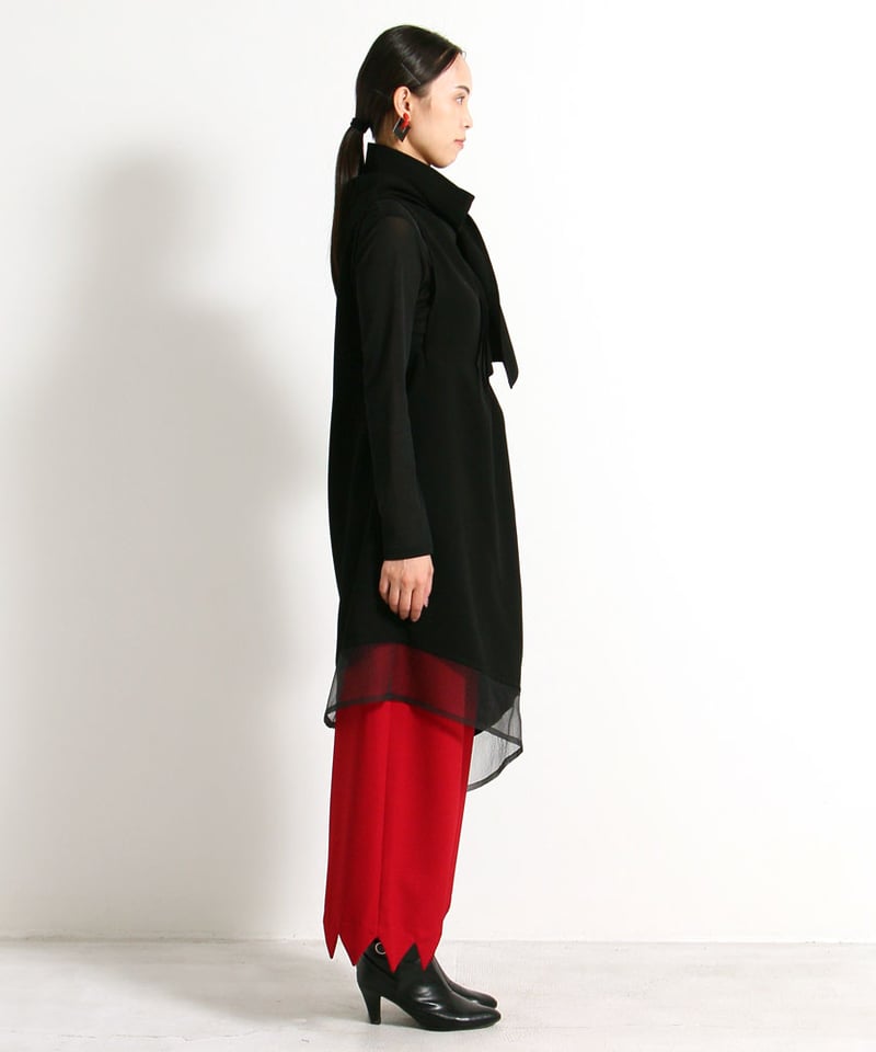 定番】3つ穴ベスト ジレ クロスジョーゼット ブラックフォーマル 日本 定番】3つ穴ベスト ジレ クロスジョーゼット ブラックフォーマル 日本