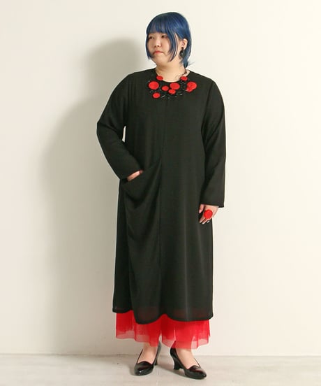 【定番】裾チュール ペチパンツ 日本製（74640）