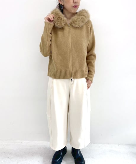 maev【2026年新作】1月新作 起毛サイドポケット ストレートパンツ(123-0006-652)