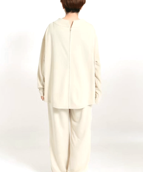 お試し価格【ケアファッション】介護用 介護用品 介護 介護服 洋服 前後開きプルオーバー(024-9900)
