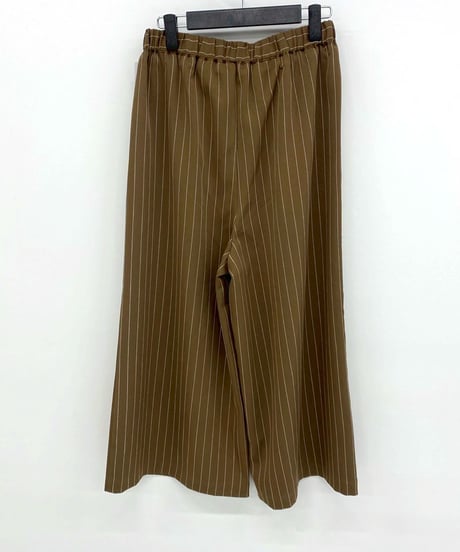 【SALE 50%OFF!!】 maev【2026年新作】4月新作 ストライプパンツ ストレートパンツ(121-0058)
