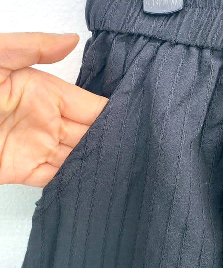 maev【2026年新作】4月新作 ストライプ柄バルーンパンツ ストライプ柄パンツ ゆったり 体系カバー 大きめ(123-0006-681)