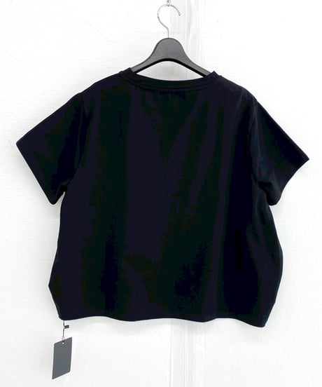 maev【2026年新作】4月新作 ドット柄パッチワーク切り替えTシャツ Tシャツ トップス プルオーバー(123-0006-698)